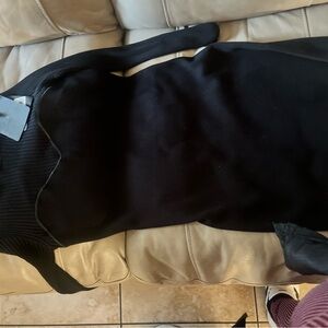 Elegant Black Knit Dress